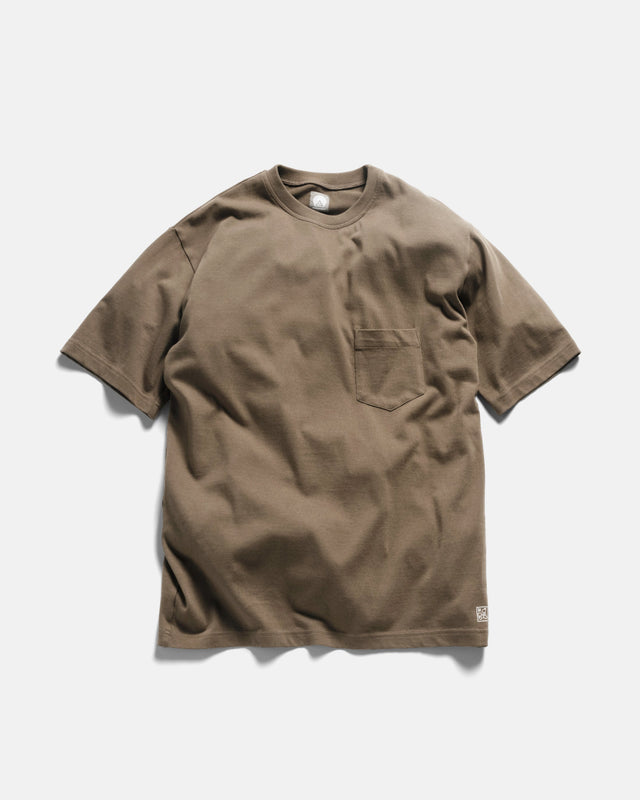Ian Vintage Pocket Tee Coyote 7 75 Oz All Season Cotton Jersey
