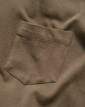 Ian Vintage Pocket Tee Coyote 7 75 Oz All Season Cotton Jersey