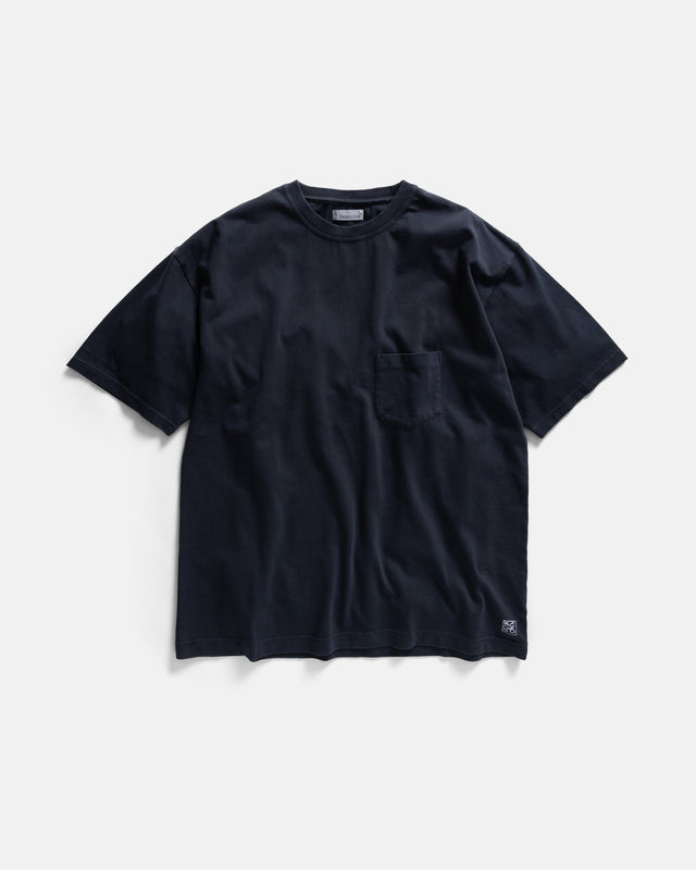 IAN VINTAGE POCKET TEE - BLUE GRAPHITE 7.75 oz. ALL SEASON COTTON JERSEY
