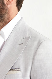 Ice Double Breasted Super 160 S Blend Suit Made In Italy