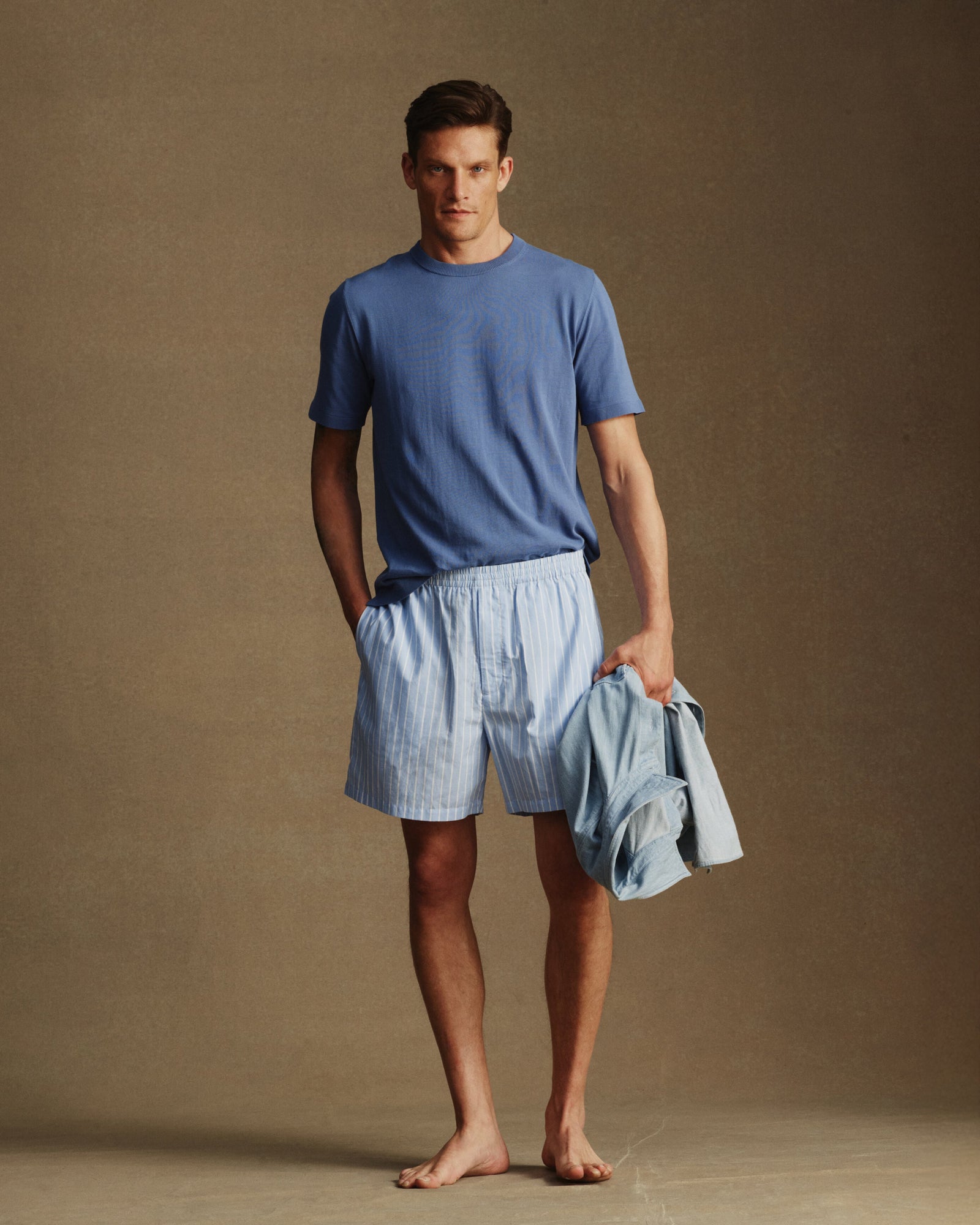 Ice Cotton Tee Denim