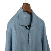 Molded Knit Polo In High Twist Light Cotton