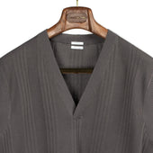 Molded Knit Vest In High Twist Cotton