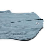 Molded Knit Vest In High Twist Light Cotton