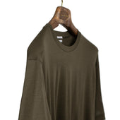Short Sleeve T Shirt In Washable Wool Jersey