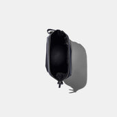 Wash Bag in Black Canvas