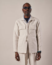 WS50 Work Shirt - Stone Linen