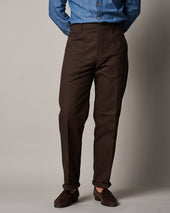 T107 Fatigue Pants - Chocolate