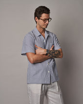 Sh65 Cabana Overshirt Stripe