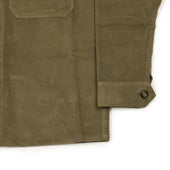 Work Shirt In Light British Cotton Moleskin