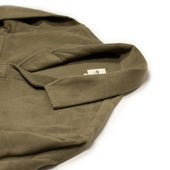Work Shirt In Light British Cotton Moleskin