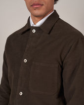 J043 Army Chore Jacket Moleskin