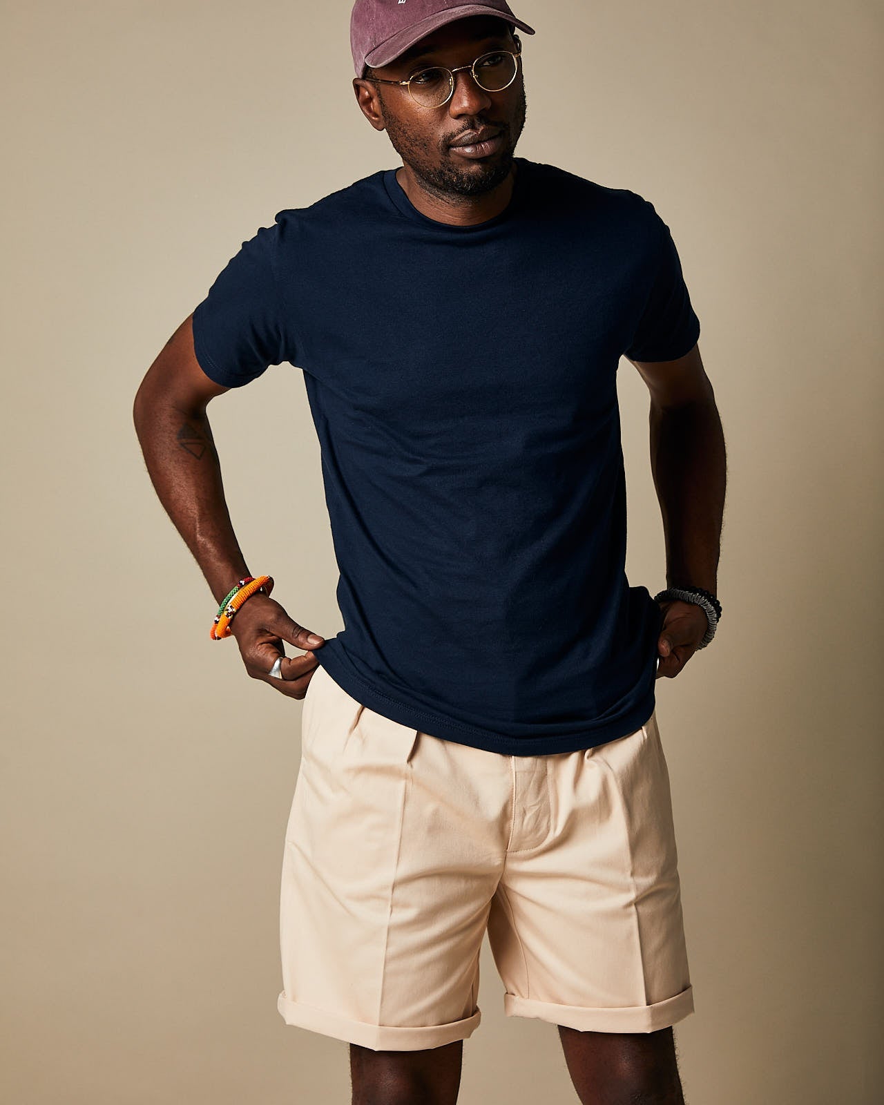 TS03 Vintage Tee - Navy