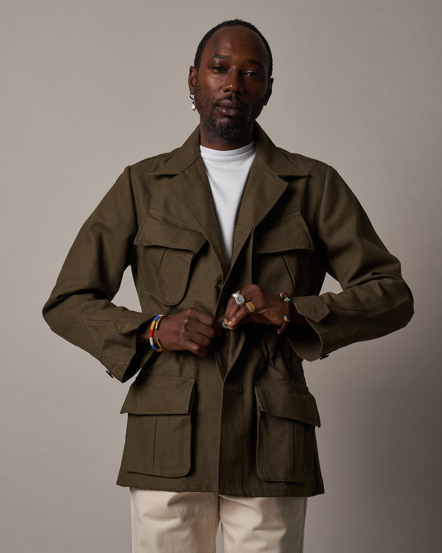 J002 Jungle Jacket - Olive