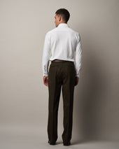 T010 Easy Trousers Dark Green