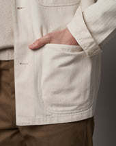 J043 Army Chore Jacket Natural