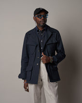 J002 Jungle Jacket - Navy