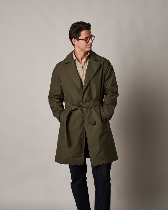 C012 Walking Coat - Olive