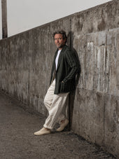 Cashmere Pinstripe Jacket