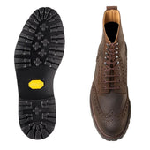 Islay Dark Brown Rough Out Suede
