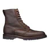 Islay Dark Brown Rough Out Suede