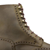 Islay Green Rough Out Suede