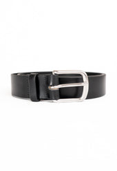 Belt Black with Silver Buckle