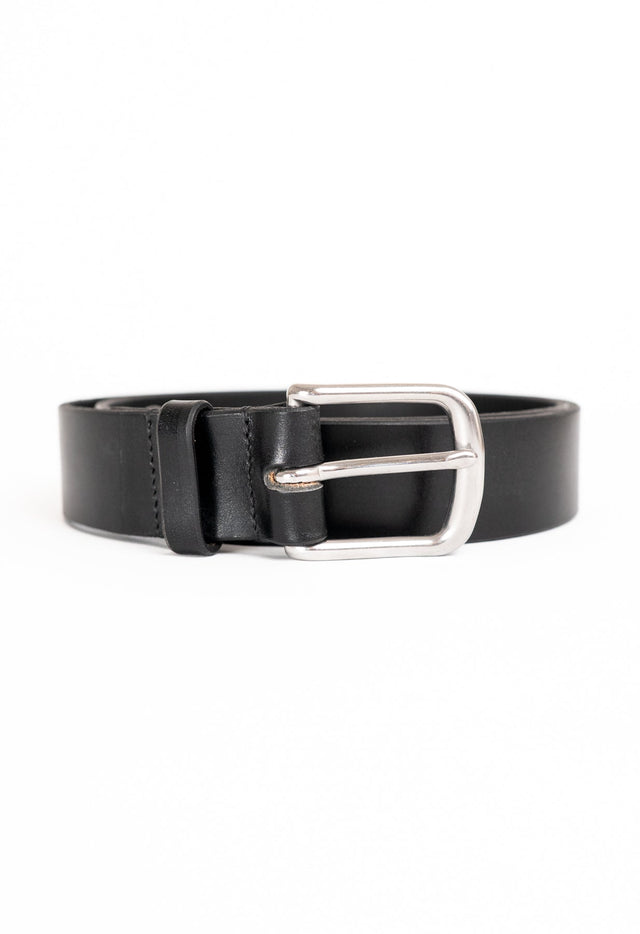 Belt Black with Silver Buckle
