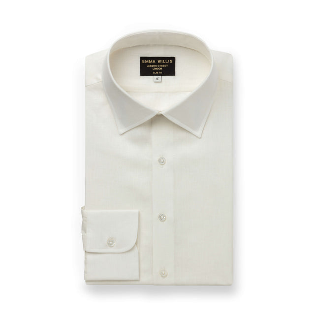 Ivory Linen Shirt - New