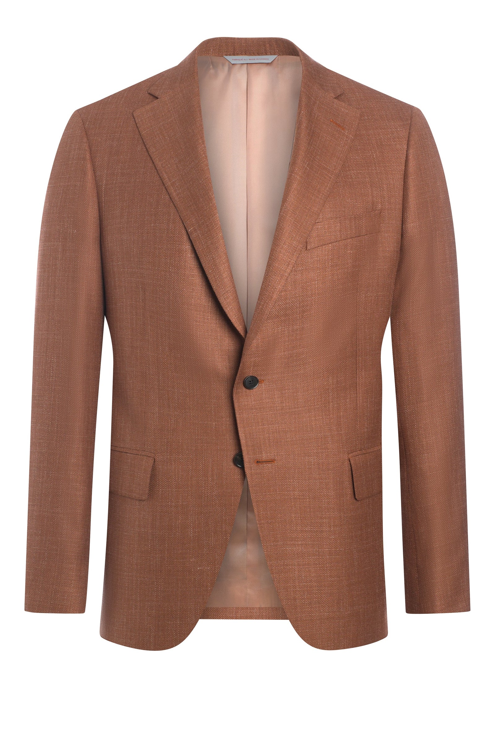 Wool Silk And Linen Honeyway Textured Jacket