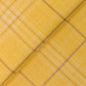 Wool Silk And Linen Plaid Jacket