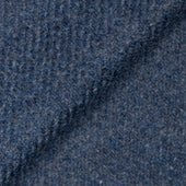 Blue Wool and Cashmere Twill Jacket