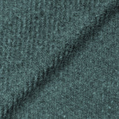 Teal Wool and Cashmere Twill Jacket