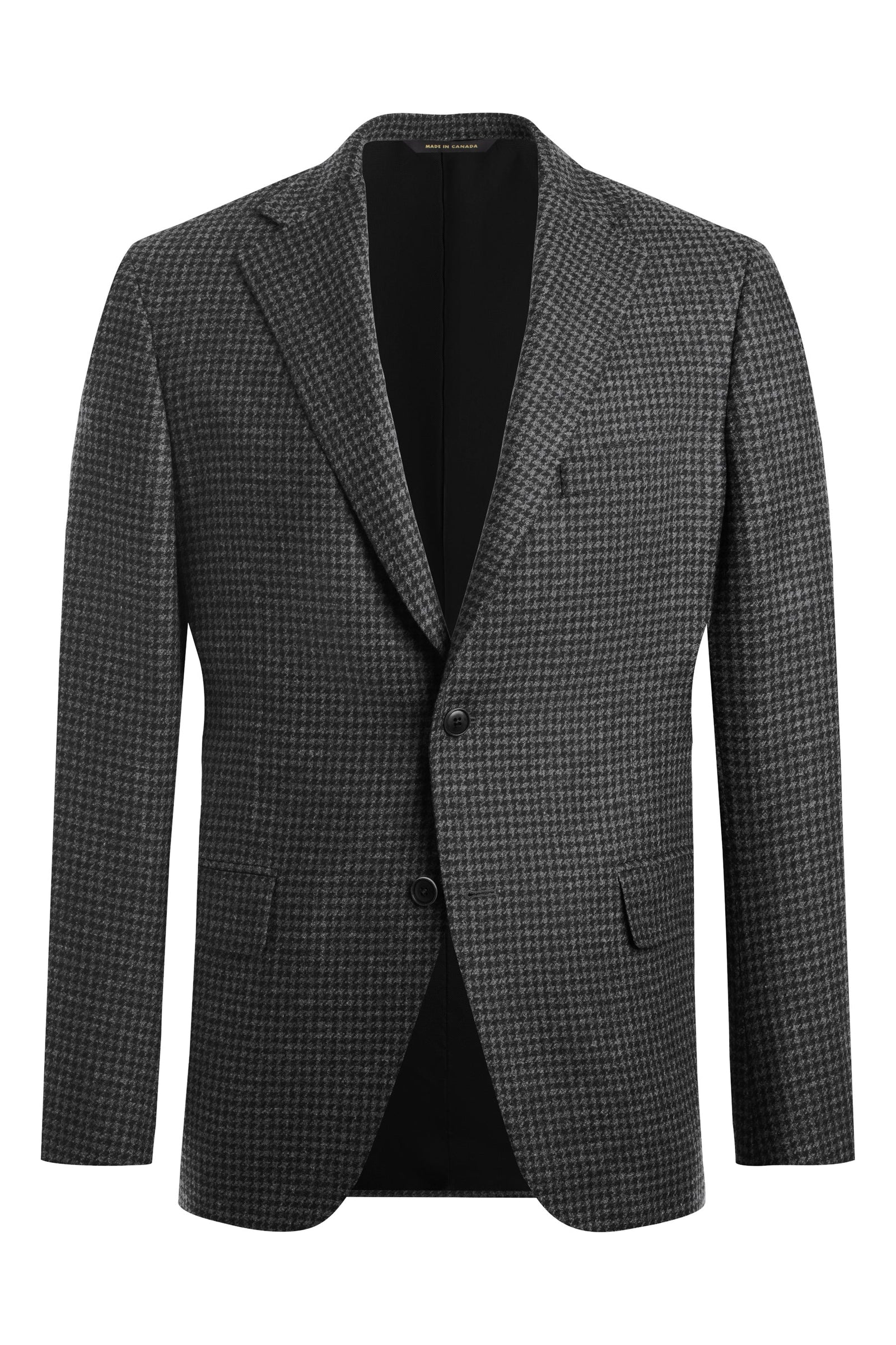 And Grey Cashmere Blend Honey Way Houndstooth Jacket