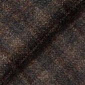 Brown Overcheck Flannel Jacket
