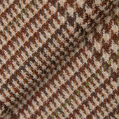 Vicuna Zegna Cashmere Blend Plaid Jacket