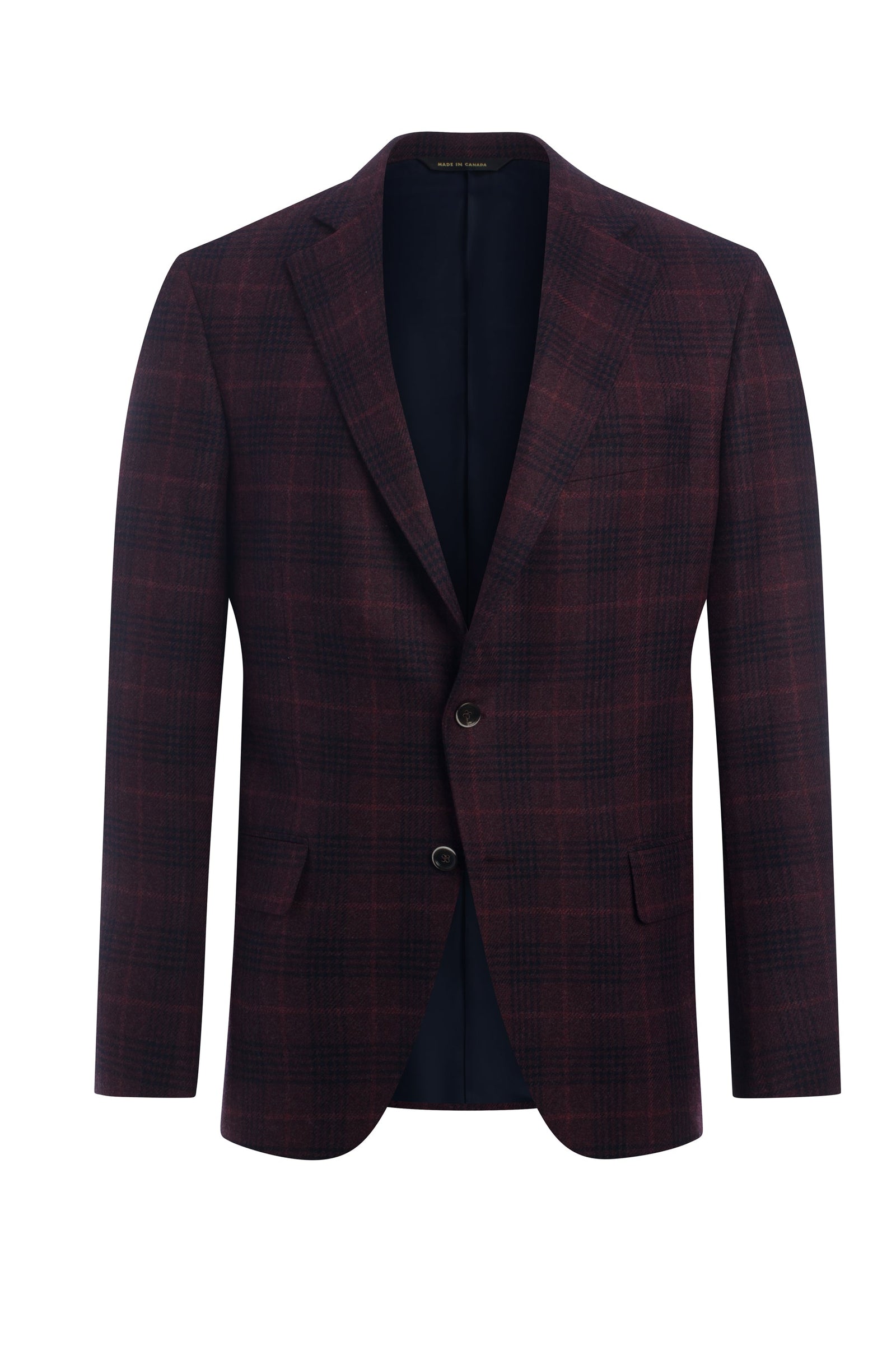 Cashmere Blend Honey Way Plaid Jacket