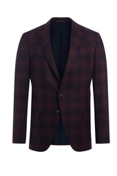 Cashmere Blend Honey Way Plaid Jacket