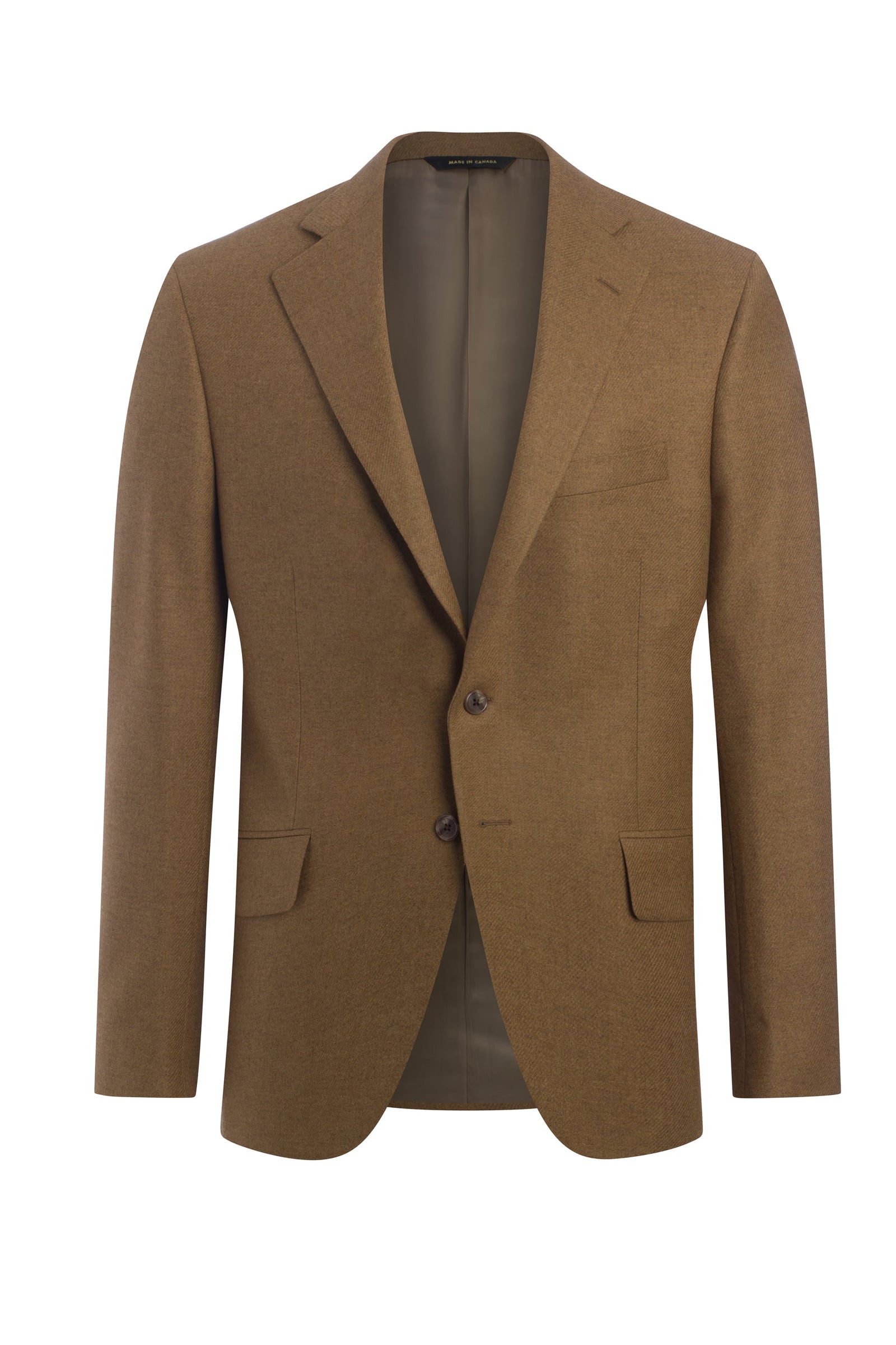 Camel Cashmere Blend Honey Way Twill Jacket