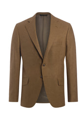 Camel Cashmere Blend Honey Way Twill Jacket