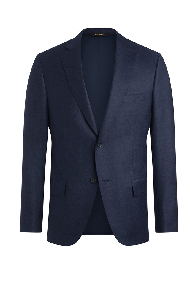 Navy 150's Ice Flannel Jacket
