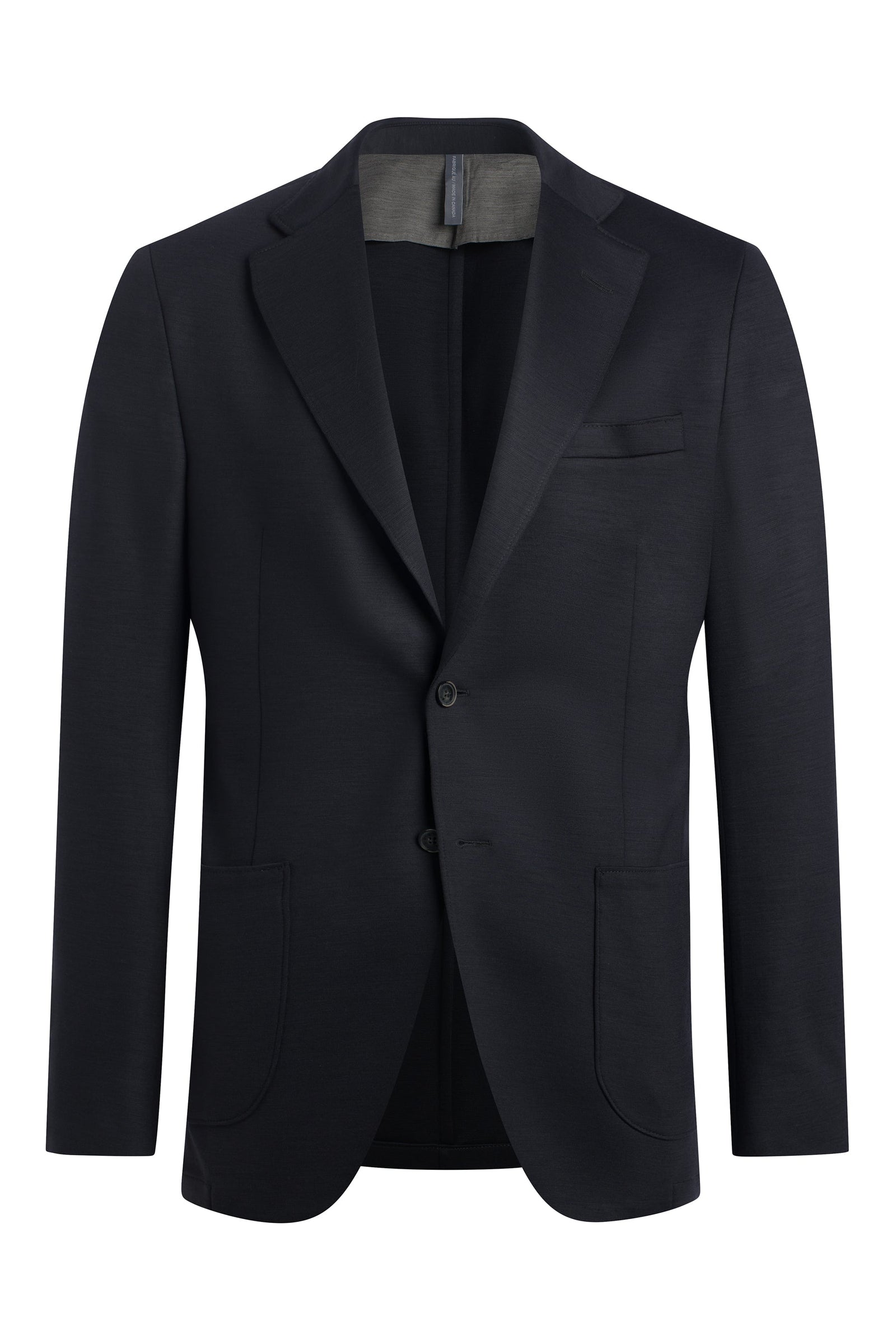 Grey 120 S Jersey Knit Jacket