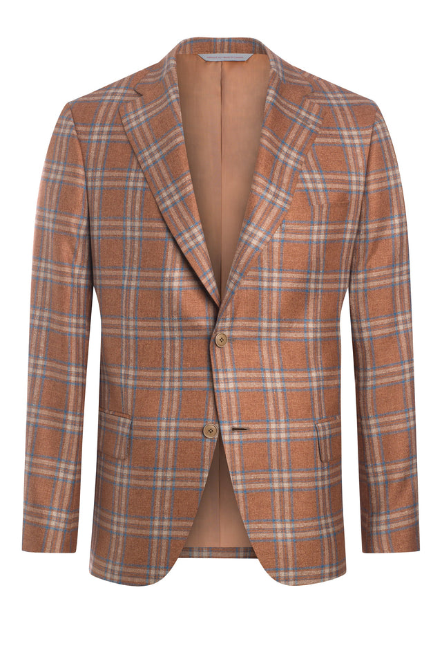 Rust, Loro Piana Cashmere Blend Jacket