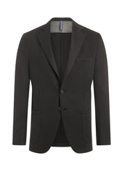 Grey 120 S Merino Light Fleece Knit Jacket