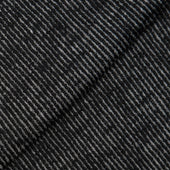 Grey Mouline Micro Stripe Knit Jacket