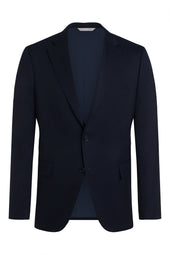 Navy 120's Wool Jacket
