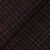 Wine Tropical Plaid Jacket