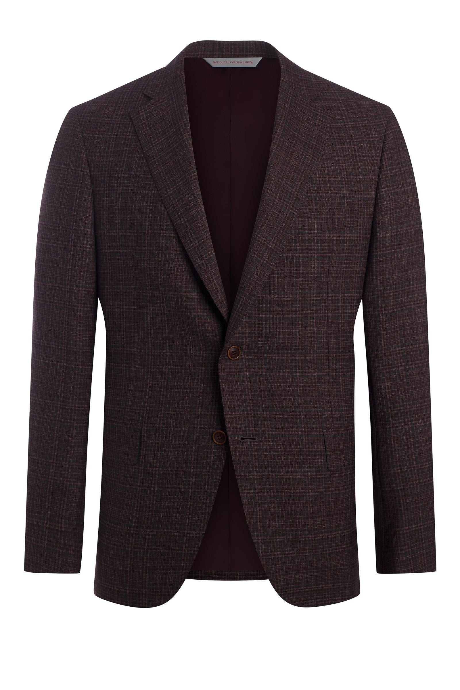 Tropical Plaid Jacket