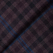 Purple Gun Check Super 130's Jacket