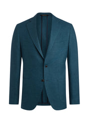 Teal Zegna Cashmere Blend Jacket